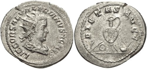 saloninus roman coin antoninianus